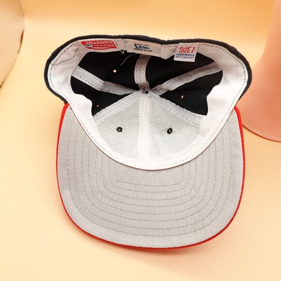 Vintage Iowa State Cyclones Hat Cap Fitted Mens 7 NCAA Baseball New Era 90s - Picture 7 of 11